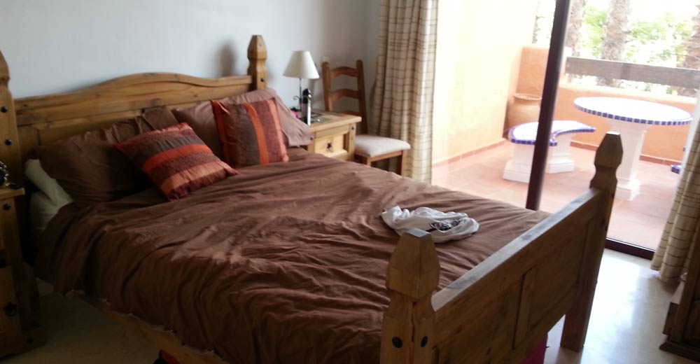 double bedroom at las salinas